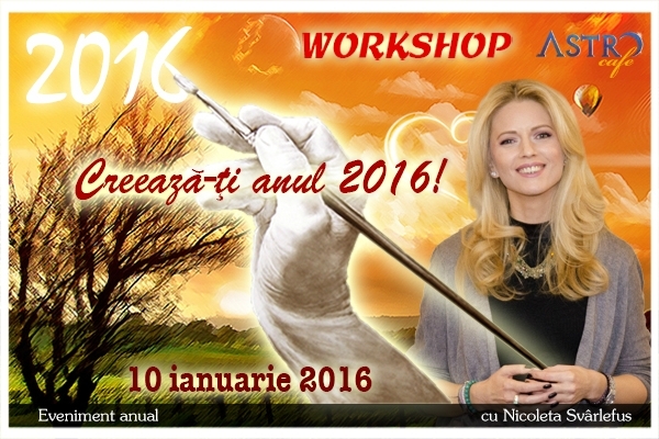 Creeaza-Ti Anul 2015! Workshop anual- 11 ianuarie 2015