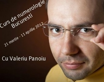 Curs de numerologie, Bucuresti: 21 martie – 11 aprilie 2012